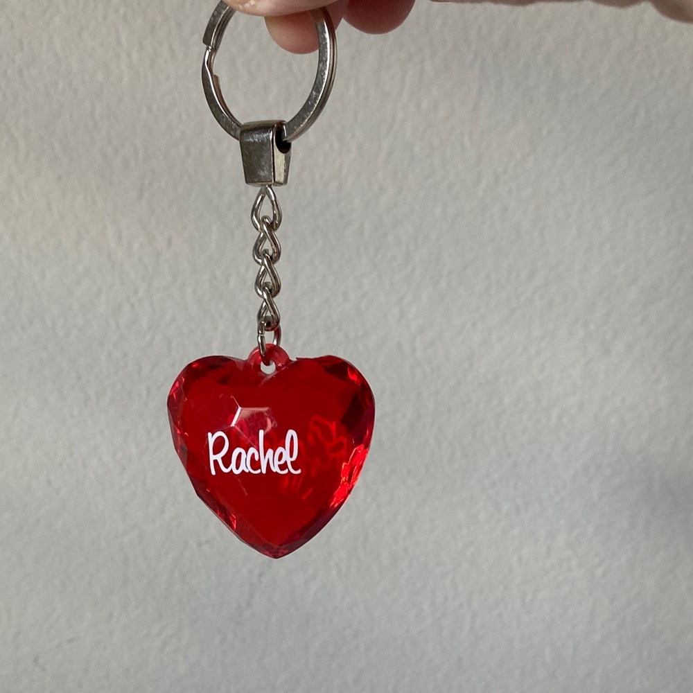 Red Heart Keychain